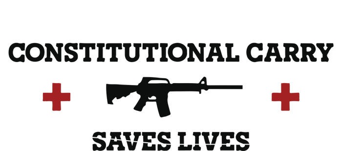 Constitutional Carry Saves Lives Adult Drive Performance Visor