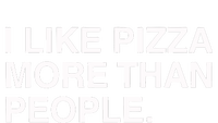 I Like Pizza More Than People Flexfit Unipanel Trucker Cap