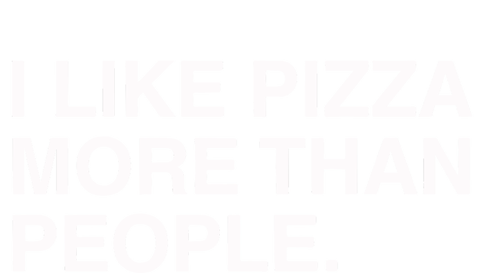 I Like Pizza More Than People Flexfit Unipanel Trucker Cap