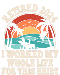 Retired 2024 Retirement I Worked My Whole Life For This Women's V-Neck T-Shirt