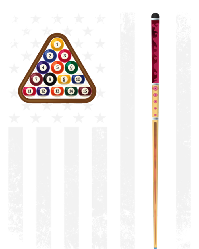 American Flag Billiard Vintage Pool Player Snooker Gift Magnet