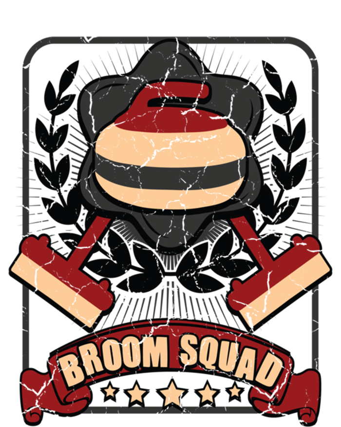 Broom Squad Curling Meaningful Gift Winter Sports Curler Funny Gift T-Shirt