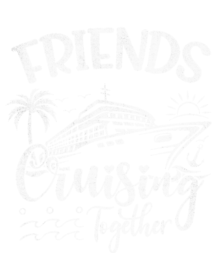 Friends Cruise 2024 Cruising Together Friends Matching Squad  Striped Beanie with Solid Band