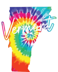 Vermont Tie Dye State Map Pride Hippie Vintage Retro Tall Long Sleeve T-Shirt