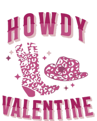 Howdy Valentine Pink Leopard Poster