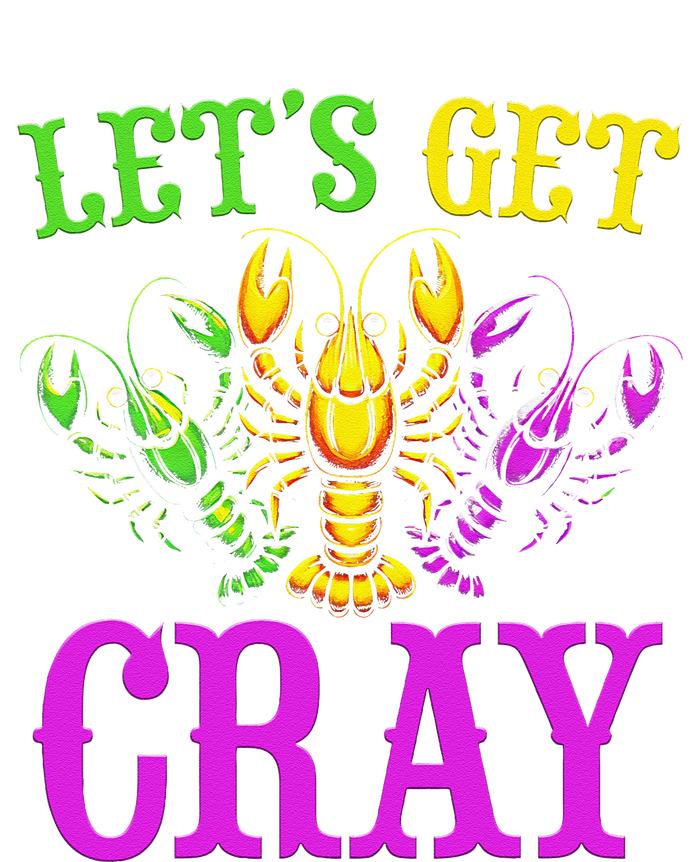 LetS Get Cray Mardi Gras Crawfish T-Shirt