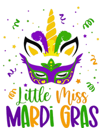 Mardigras Little Miss Mardi Gras T-Shirt