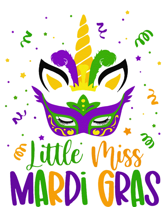 Mardigras Little Miss Mardi Gras T-Shirt