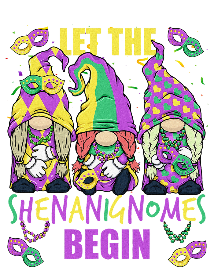 Mardi Gras Gnome 2024 Let The Shenanigans Begin For T-Shirt