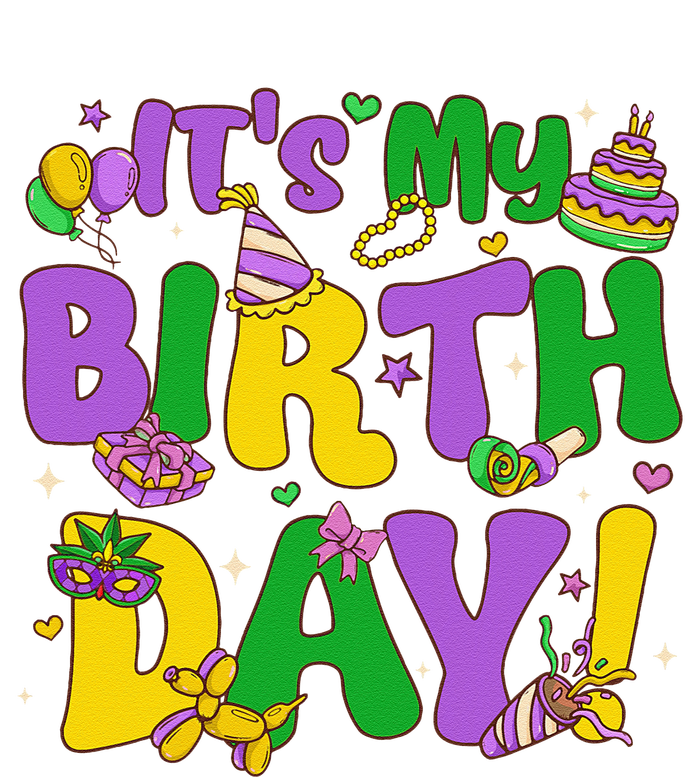 ItS My Birthday Mardi Gras Funny Bday T-Shirt