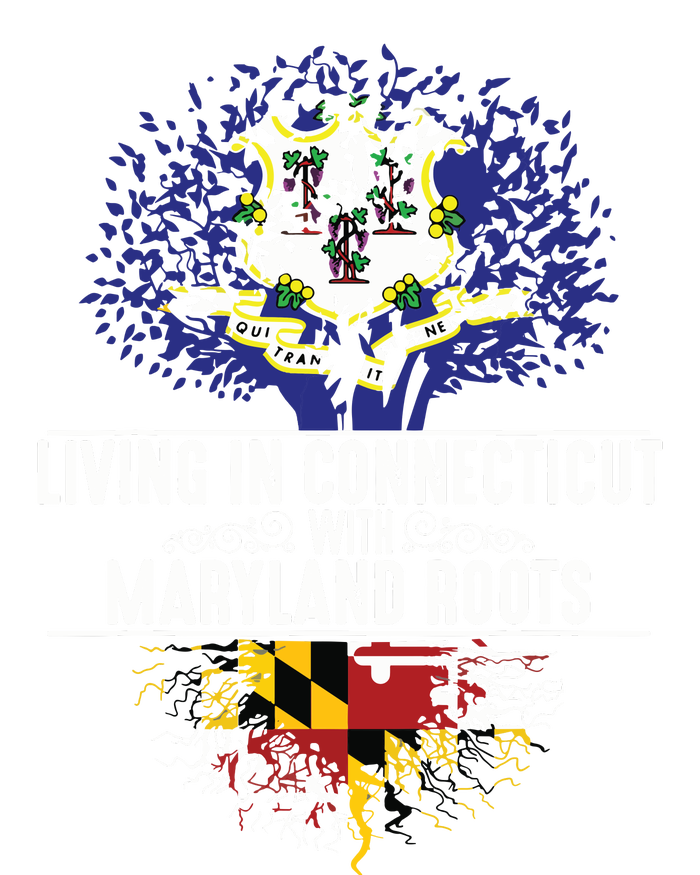 Connecticut Home Maryland Roots State Tree Flag Gift Legacy Cool Fit Booney Bucket Hat