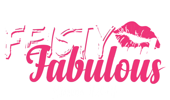 Feisty And Fabulous Since 1954 70th Birthday Flexfit Unipanel Trucker Cap