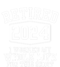 Retired 2024 Funny Retirement Quotes T-Shirt