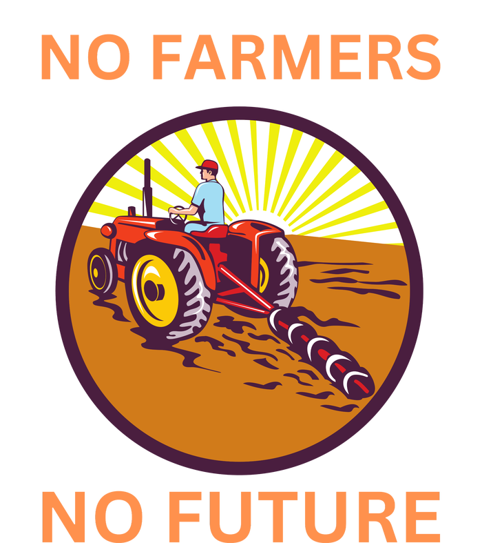 No Farmers No Future German Protest Doggie Tank