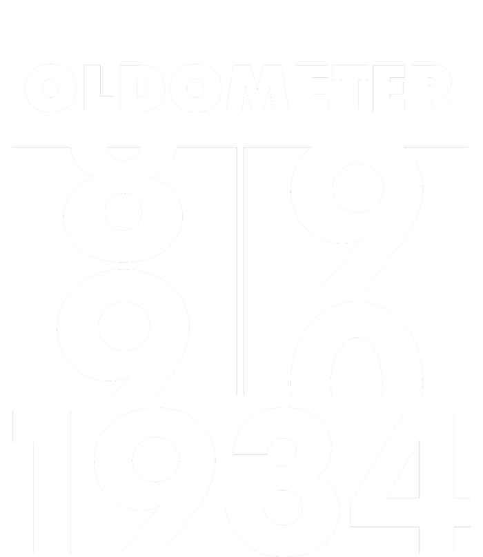 Funny Oldometer Made In 1934 90th Birthday T-Shirt