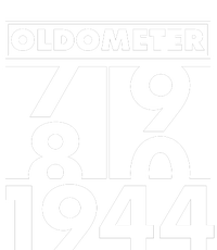 Funny Oldometer Made In 1944 80th Birthday Long Sleeve Shirt