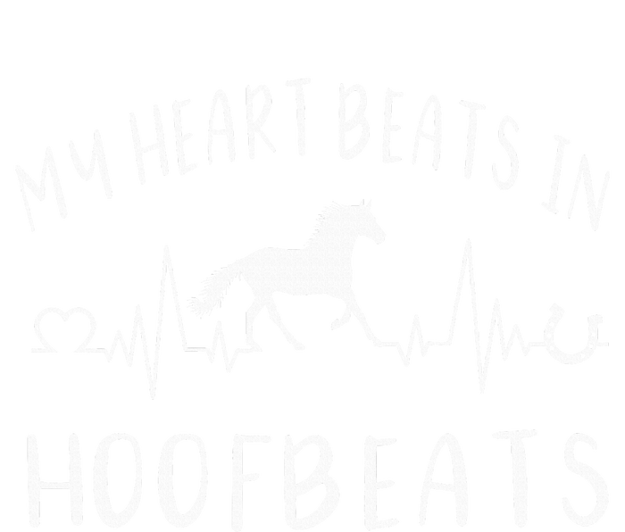 Heartbeat Horse Riding Cowgirl Equestrian Lovers Tote Bag