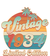 Retro Tropical Vintage 1934 Limited Edition 90th Birthday T-Shirt