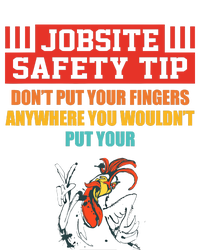 Jobsite Safety Tip DonT Put Your Fingers Retro Design Metallic Star Ornament