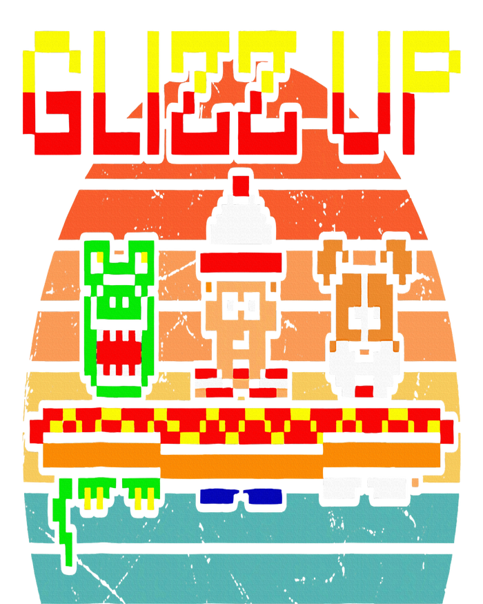 Glizz Up Retro Design Tank Top