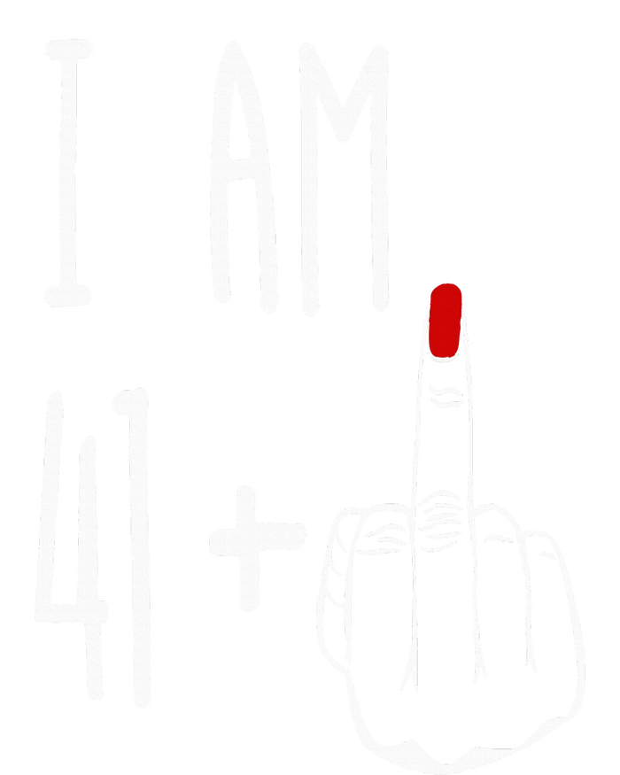 I Am 41 Plus 1 Middle Finger Girl 42nd Birthday 42 Years Old Legacy Cool Fit Booney Bucket Hat