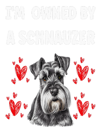 I Am Owned By A Schnauzer Kids Long Sleeve Shirt