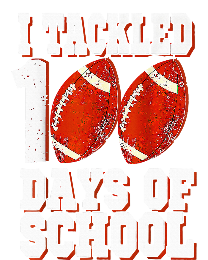 I Tackled 100 Days Of School Football 100th Day Legacy Cool Fit Booney Bucket Hat