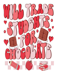 Will Trade Students For Chocolate Teacher Valentines Women Drawstring Bag