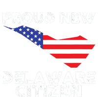 Proud New Delaware Citizen American Immigrant Citizenship Women's Tri-Blend 3/4-Sleeve Raglan Shirt