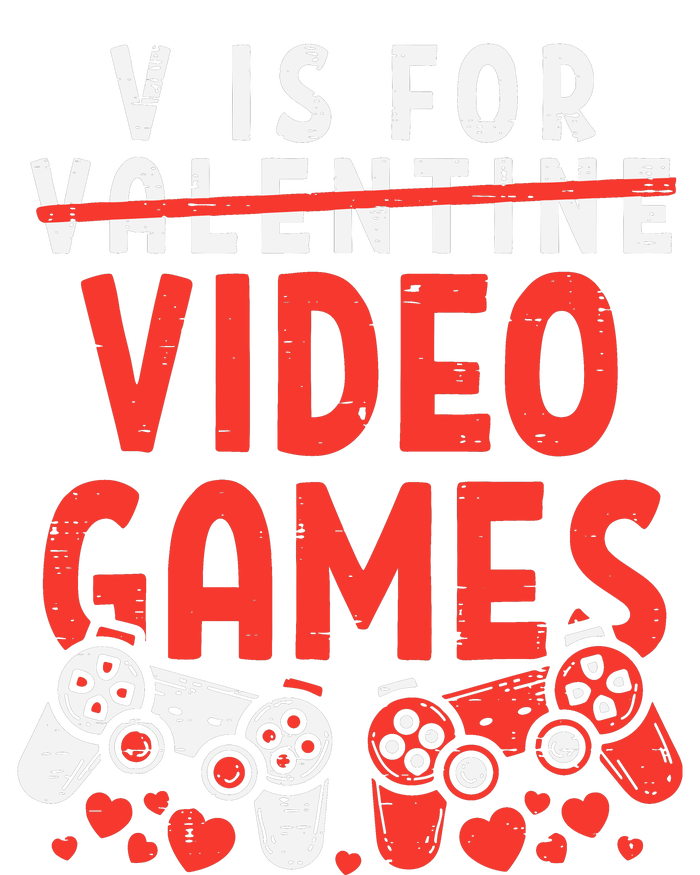 Video Games Funny Valentines Day Gamer Gift T-Shirt