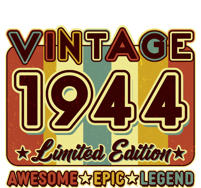 Vintage 1944 80th Birthday Limited Edition Awesome Epic Legend Insulated Varsity Jacket