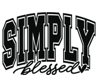 Simply Blessed Faith Christian Religious Jesus Crop Fleece Hoodie