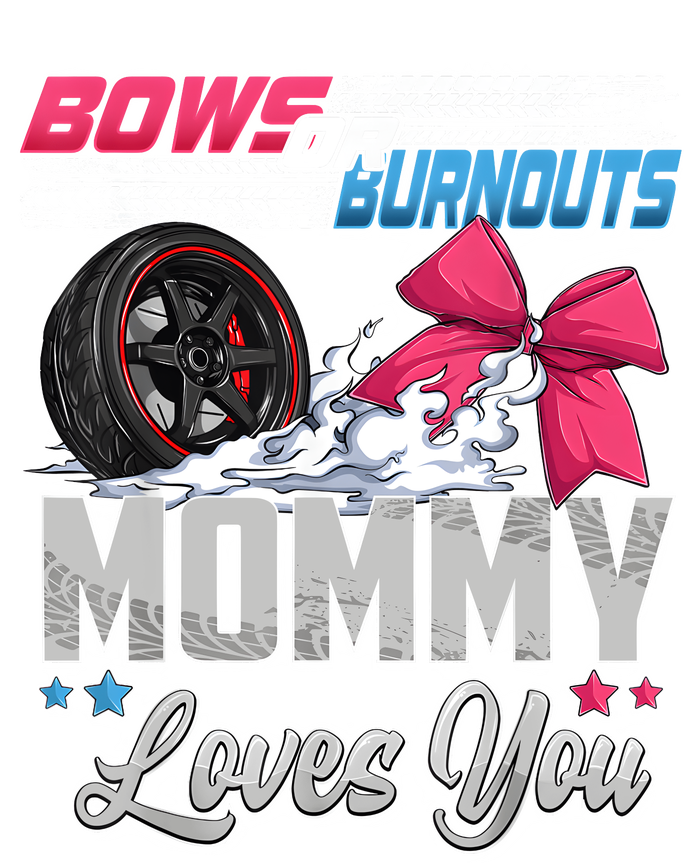 Burnouts Or Bows Gender Reveal Party Announcement Mommy Sustainable Bucket Hat