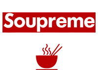 Charles Soupreme Funny Soupreme Logo Poster