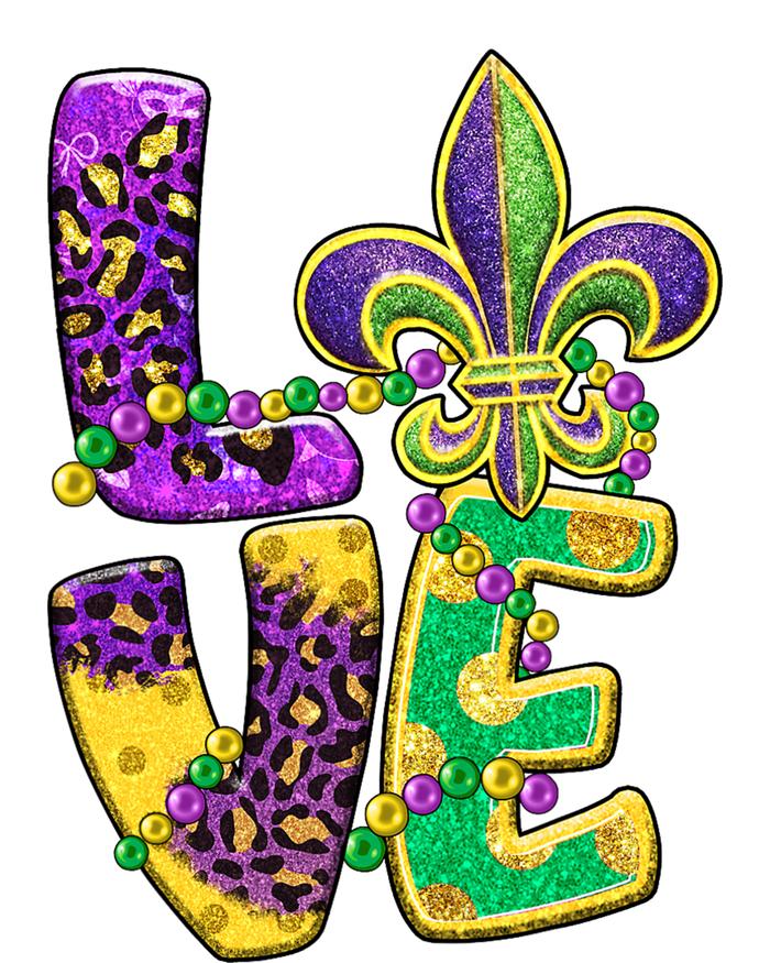 I Love Mardi Gras For Matching Family Fleur De Lis Women's T-Shirt