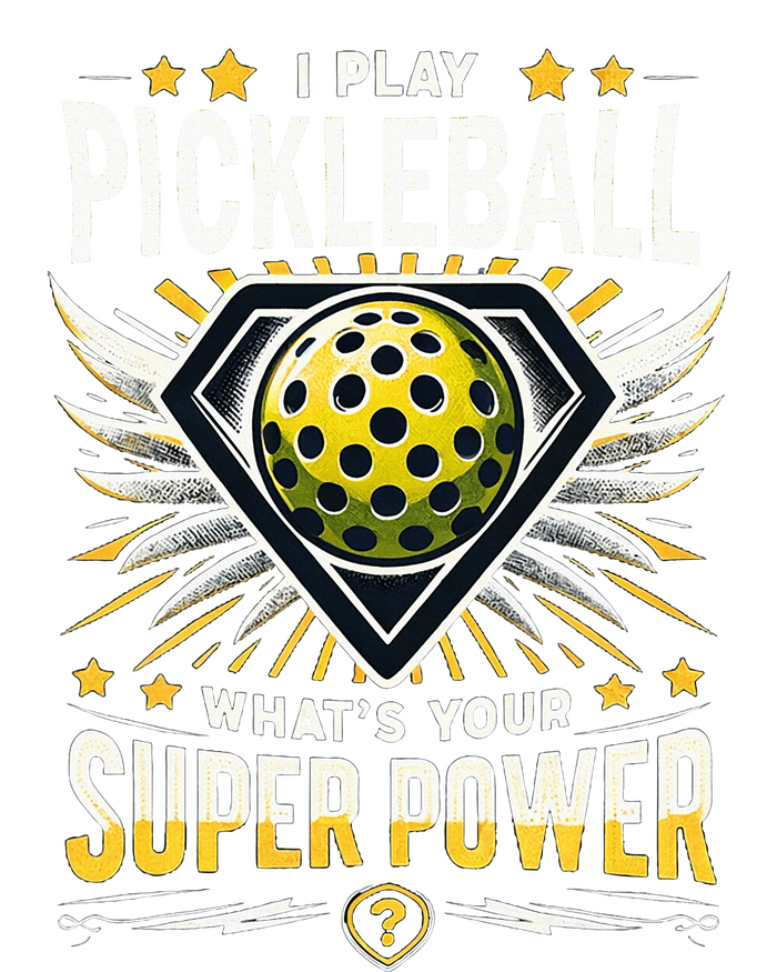 Funny Pickleball Paddleball Superpower Sweatshirt