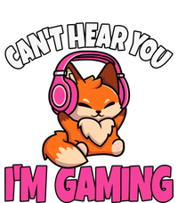 CanT Hear You IM Gaming Video Gaming Cute Gamer Girl Garment-Dyed Heavyweight T-Shirt