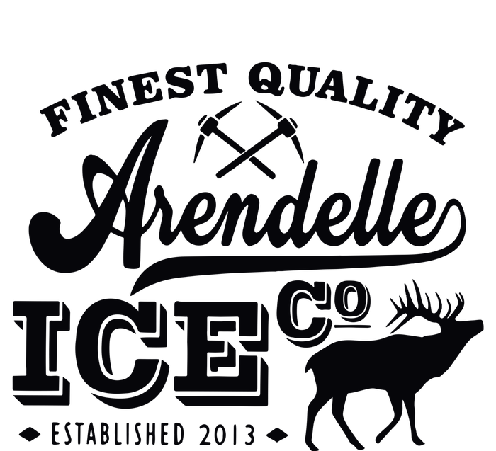 Arendelle Ice Company Frozen Large Microfiber Waffle Golf Towel