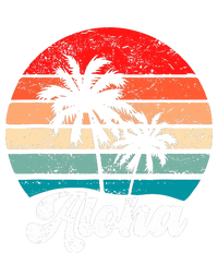 Aloha Hawaii Hawaiian Island Palm Tree Beach Retro 70s 80s Tall T-Shirt