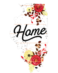 Illinois Home Shirts For Women Floral Illinois T-Shirt