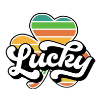 Lucky Sign Clover Leaf St Patricks Day Softstyle CVC T-Shirt