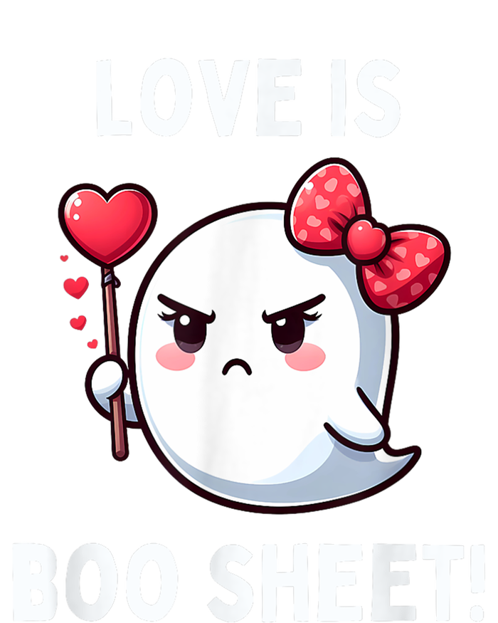 Humorous Antivalentines Day Love Is Boo Sheet T-Shirt