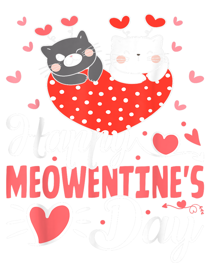 Cute Cat Happy Meowentines Valentines Day Tank Top