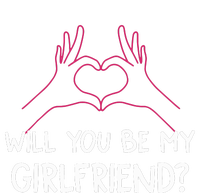 Will You Be My Girlfriend I Love Relationship Valentine Premium Hoodie