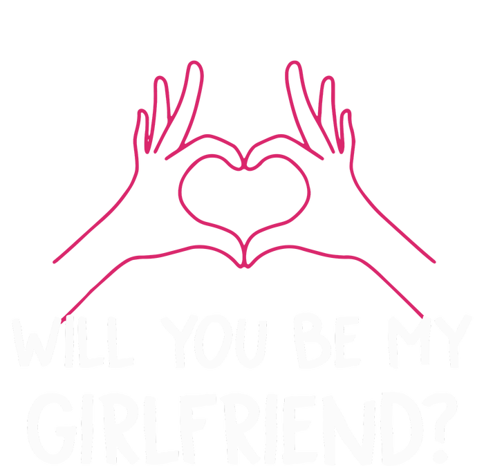 Will You Be My Girlfriend I Love Relationship Valentine Premium Hoodie