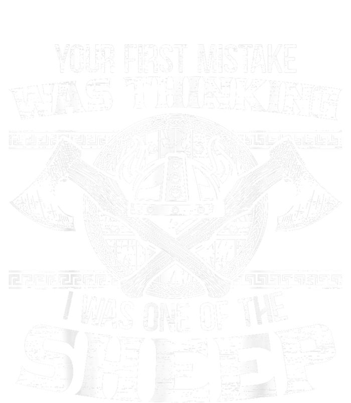 Your First Mistake Was Thinking I Was One Of The Sheep Women's Fleece Hoodie