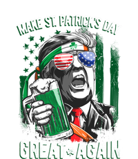 Saint Patricks Day Funny Make Great Again Trump Beer Drinking Mug Gift Ladies Essential Tank