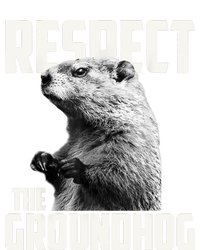 Respect The Groundhog Ground Hog Day Kids Hoodie