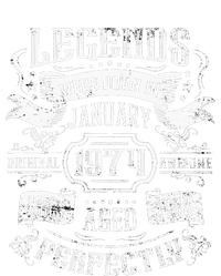 50th Birthday Legends Were Born In January 1974 Long Sleeve Pajama Set