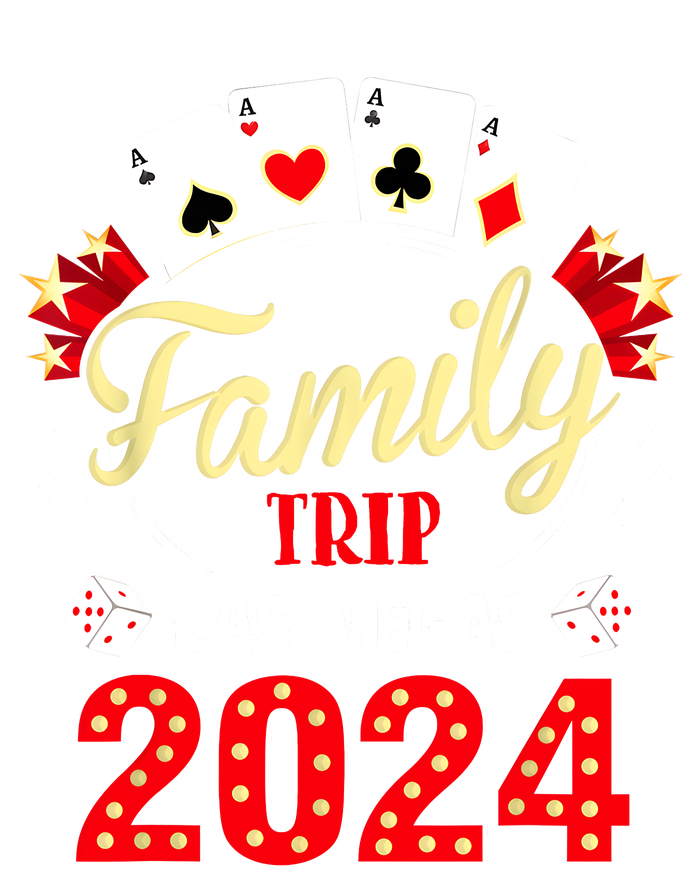 Funny 2024 Vegas Family Trip Vacation Party Las Vegas Squad Ladies Long Sleeve Shirt